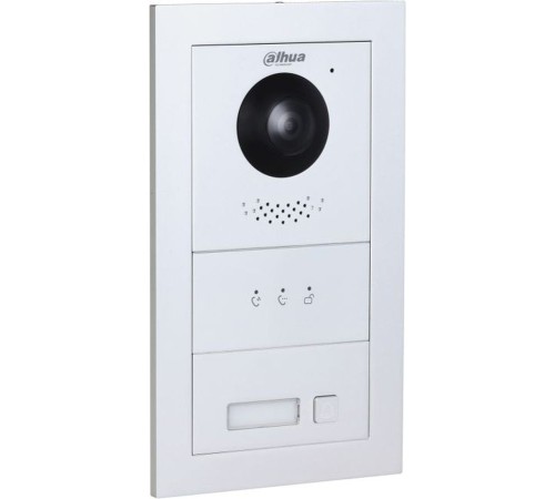 DAHUA DHI-VTO4202F-P-S2 Основной модуль вызывной панели с камерой 2 МП, поддержка ночного видения, микрофон, врезной и накладной монтаж, IK07, IP65, питание DC 12В/PoE