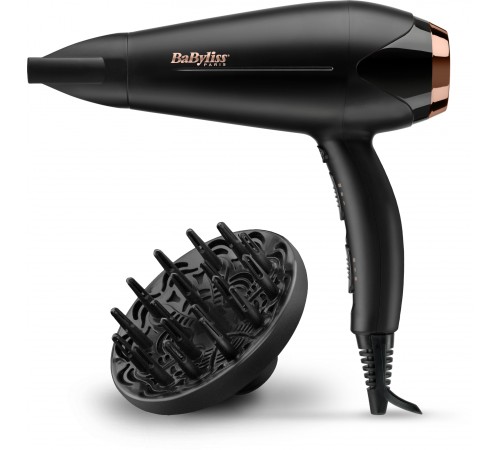 Фен Babyliss D570DE 2200Вт черный/золотистый