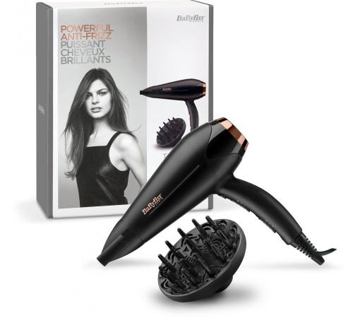 Фен Babyliss D570DE 2200Вт черный/золотистый