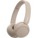Наушники накладные Sony WH-CH520 бежевый беспроводные bluetooth оголовье (WH-CH520/C)
