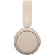 Наушники накладные Sony WH-CH520 бежевый беспроводные bluetooth оголовье (WH-CH520/C)