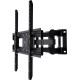 Кронштейн для телевизора Buro MF3 черный 32"-70" макс.40кг настенный поворотно-выдвижной и наклонный