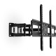 Кронштейн для телевизора Buro MF3 черный 32"-70" макс.40кг настенный поворотно-выдвижной и наклонный