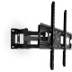 Кронштейн для телевизора Buro MF3 черный 32"-70" макс.40кг настенный поворотно-выдвижной и наклонный