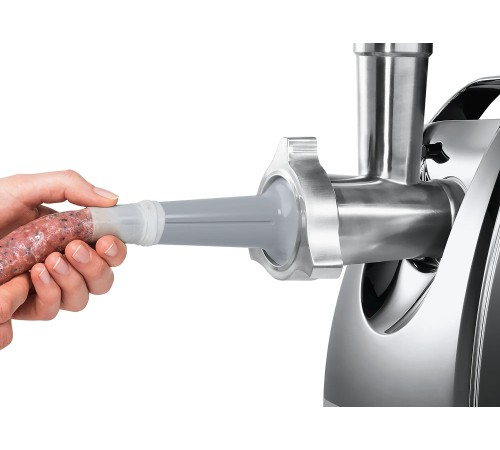 Мясорубка Bosch MFW67440 2000Вт черный/серебристый