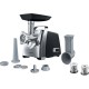 Мясорубка Bosch MFW67440 2000Вт черный/серебристый