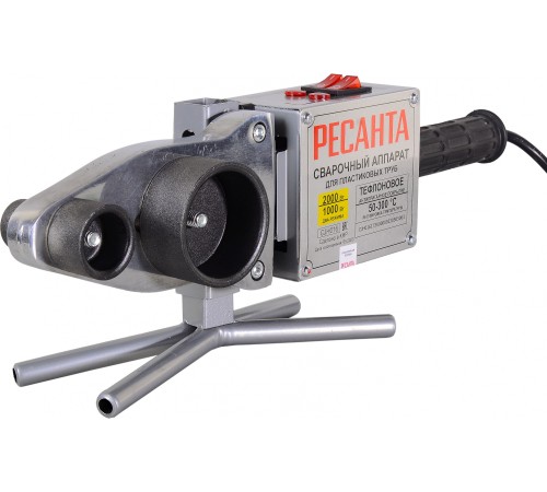 Сварочный аппарат для пластиковых труб Ресанта АСПТ-2000А раструбная 2кВт