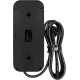 Сетевой фильтр Powercom SP-08 USB03AB 3,0 m 3.0м (8 розеток) черный (коробка)