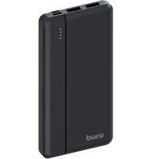 Мобильный аккумулятор Buro BP10A 10000mAh 10W 2A 2xUSB-A/USB-C черный (BP10A10PBK)