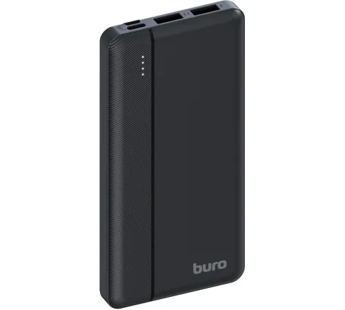 Мобильный аккумулятор Buro BP10A 10000mAh 10W 2A 2xUSB-A/USB-C черный (BP10A10PBK) Мобильный аккумулятор Buro BP10A 10000mAh 10W 2A 2xUSB-A/USB-C черный (BP10A10PBK)