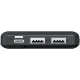 Мобильный аккумулятор Buro BP10A 10000mAh 10W 2A 2xUSB-A/USB-C черный (BP10A10PBK)