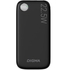 Мобильный аккумулятор Digma DGPF10B 10000mAh QC3.0/PD3.0 22.5W 3A USB-A/USB-C черный (DGPF10B22PBK)