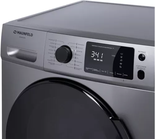 Стиральная машина Maunfeld MFWM149S класс: A+++ загр.фронтальная макс.:9кг серебристый инвертер