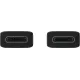 Кабель Samsung EP-DN975 EP-DN975BBEGWW USB Type-C (m)-USB Type-C (m) 1м черный коробка (упак.:1шт)