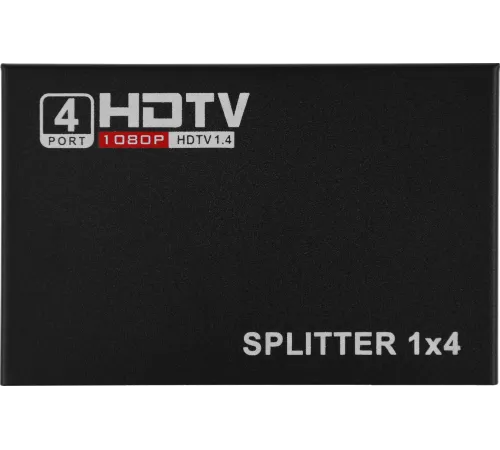 Сплиттер аудио-видео Premier 5-872-4 HDMI (f)/4xHDMI (f) черный Сплиттер аудио-видео Premier 5-872-4 HDMI (f)/4xHDMI (f) черный