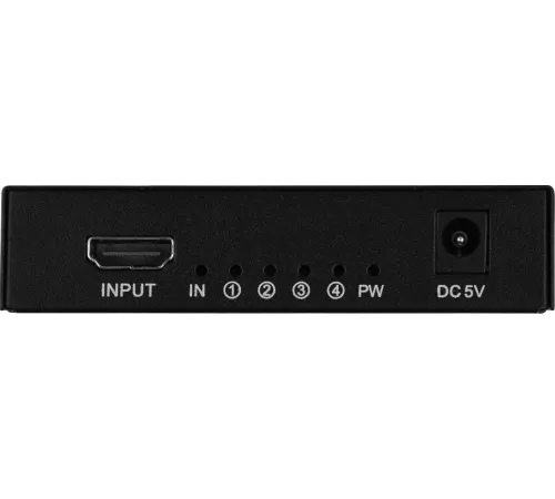 Сплиттер аудио-видео Premier 5-872-4 HDMI (f)/4xHDMI (f) черный Сплиттер аудио-видео Premier 5-872-4 HDMI (f)/4xHDMI (f) черный