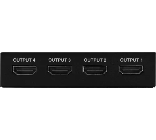 Сплиттер аудио-видео Premier 5-872-4 HDMI (f)/4xHDMI (f) черный Сплиттер аудио-видео Premier 5-872-4 HDMI (f)/4xHDMI (f) черный