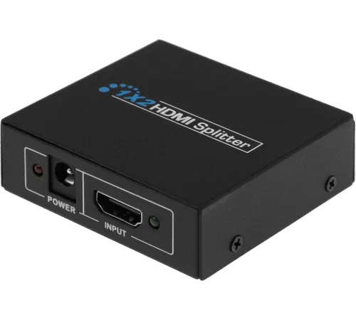Сплиттер аудио-видео Premier 5-872-2 HDMI (f)/2хHDMI (f) черный