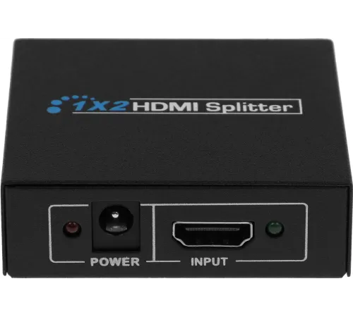 Сплиттер аудио-видео Premier 5-872-2 HDMI (f)/2хHDMI (f) черный