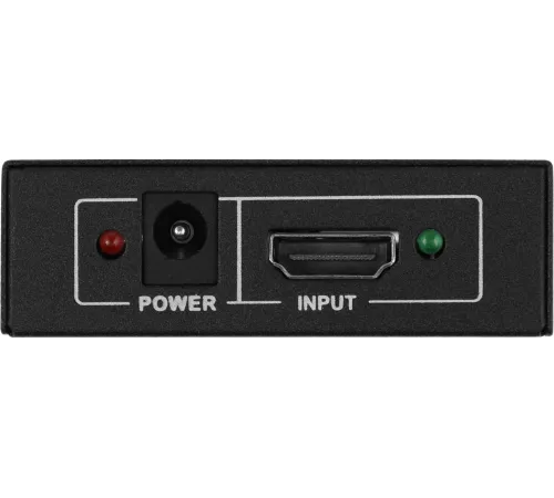 Сплиттер аудио-видео Premier 5-872-2 HDMI (f)/2хHDMI (f) черный