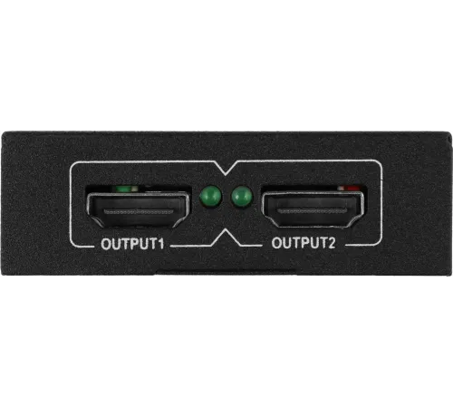 Сплиттер аудио-видео Premier 5-872-2 HDMI (f)/2хHDMI (f) черный