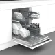 Посудомоечная машина встраив. Indesit DI 4C68 1900Вт полноразмерная