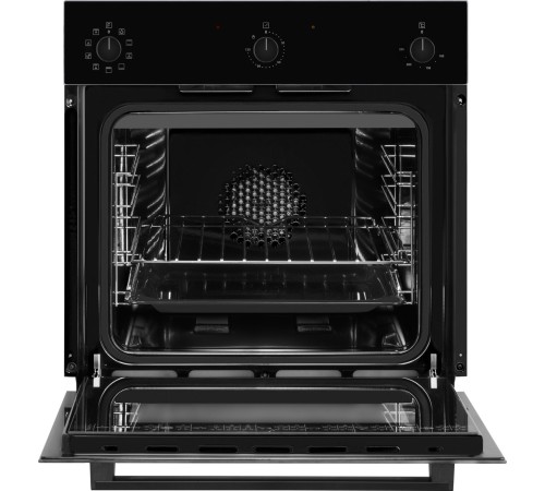 Духовой шкаф Электрический Weissgauff EOV 206 SB Black Edition черный