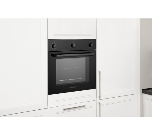 Духовой шкаф Электрический Weissgauff EOV 206 SB Black Edition черный