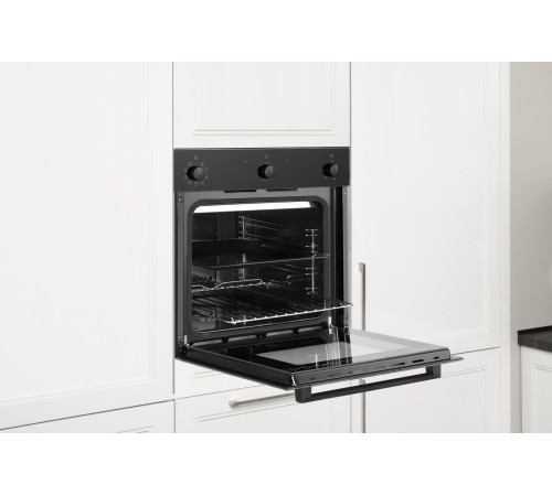 Духовой шкаф Электрический Weissgauff EOV 206 SB Black Edition черный