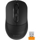 Мышь беспроводная A4Tech Fstyler FB10CS black (оптическая, silent, BT/Radio, USB, 4but, 2000dpi)(FB10CS USB STONE BLACK