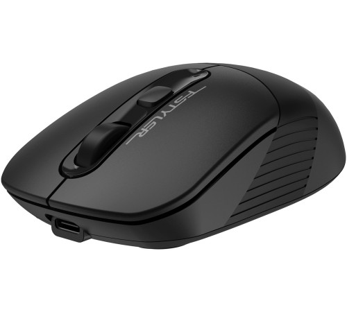 Мышь беспроводная A4Tech Fstyler FB10CS black (оптическая, silent, BT/Radio, USB, 4but, 2000dpi)(FB10CS USB STONE BLACK Мышь беспроводная A4Tech Fstyler FB10CS black (оптическая, silent, BT/Radio, USB, 4but, 2000dpi)(FB10CS USB STONE BLACK