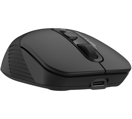 Мышь беспроводная A4Tech Fstyler FB10CS black (оптическая, silent, BT/Radio, USB, 4but, 2000dpi)(FB10CS USB STONE BLACK Мышь беспроводная A4Tech Fstyler FB10CS black (оптическая, silent, BT/Radio, USB, 4but, 2000dpi)(FB10CS USB STONE BLACK
