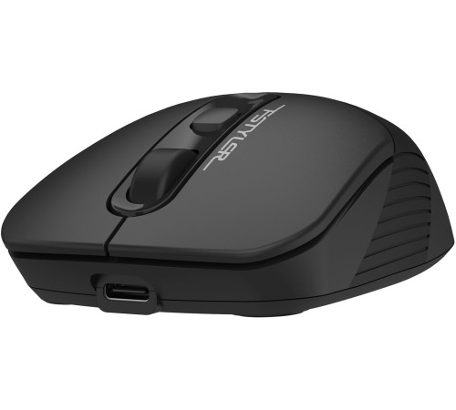 Мышь беспроводная A4Tech Fstyler FB10CS black (оптическая, silent, BT/Radio, USB, 4but, 2000dpi)(FB10CS USB STONE BLACK Мышь беспроводная A4Tech Fstyler FB10CS black (оптическая, silent, BT/Radio, USB, 4but, 2000dpi)(FB10CS USB STONE BLACK