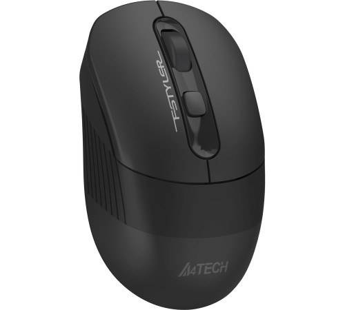 Мышь беспроводная A4Tech Fstyler FB10CS black (оптическая, silent, BT/Radio, USB, 4but, 2000dpi)(FB10CS USB STONE BLACK Мышь беспроводная A4Tech Fstyler FB10CS black (оптическая, silent, BT/Radio, USB, 4but, 2000dpi)(FB10CS USB STONE BLACK