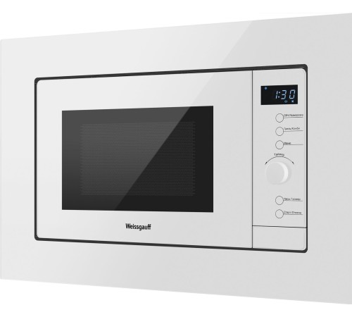Микроволновая печь Weissgauff HMT-220 WG Grill 20л. 700Вт белый (встраиваемая) Микроволновая печь Weissgauff HMT-220 WG Grill 20л. 700Вт белый (встраиваемая)