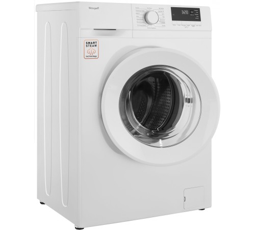 Стиральная машина Weissgauff WM 46106 Steam класс: A+ загр.фронтальная макс.:6кг белый Стиральная машина Weissgauff WM 46106 Steam класс: A+ загр.фронтальная макс.:6кг белый