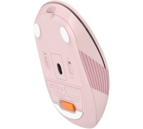 Мышь A4Tech Fstyler FB10CS розовый оптическая (2000dpi) silent беспроводная BT/Radio USB (4but) Мышь A4Tech Fstyler FB10CS розовый оптическая (2000dpi) silent беспроводная BT/Radio USB (4but)
