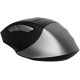 Мышь A4Tech Fstyler FB35CS серый/черный оптическая (2000dpi) silent беспроводная BT/Radio USB (5but)