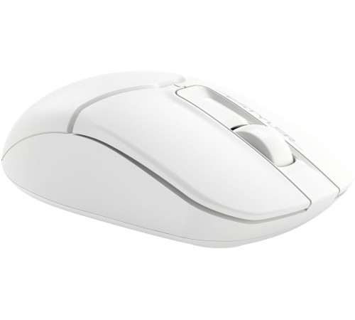 Мышь A4Tech Fstyler FB12S белый оптическая (1200dpi) silent беспроводная BT/Radio USB (2but)