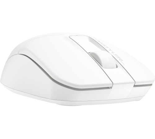 Мышь A4Tech Fstyler FB12S белый оптическая (1200dpi) silent беспроводная BT/Radio USB (2but)