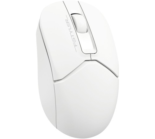 Мышь A4Tech Fstyler FB12S белый оптическая (1200dpi) silent беспроводная BT/Radio USB (2but)