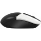 Мышь A4Tech Fstyler FB12S черный/белый оптическая (1200dpi) silent беспроводная BT/Radio USB (2but)