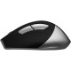 Мышь A4Tech Fstyler FB35S серый/черный оптическая (2000dpi) беспроводная BT/Radio USB для ноутбука (5but)