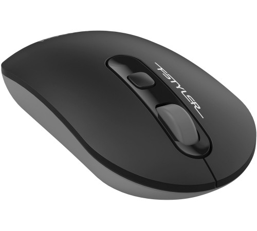 Мышь A4Tech Fstyler FG20S серый оптическая (2000dpi) silent беспроводная USB для ноутбука (3but)