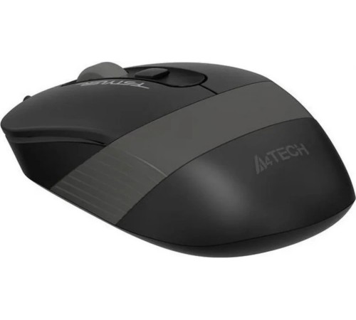 Мышь A4Tech Fstyler FM10S черный/серый оптическая (1600dpi) silent USB (3but) Мышь A4Tech Fstyler FM10S черный/серый оптическая (1600dpi) silent USB (3but)
