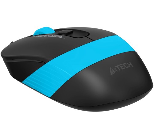 Мышь A4Tech Fstyler FM10S черный/голубой оптическая (1600dpi) silent USB (3but) Мышь A4Tech Fstyler FM10S черный/голубой оптическая (1600dpi) silent USB (3but)