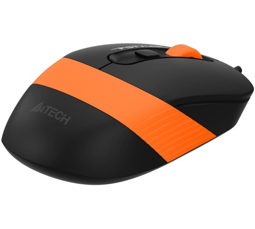 Мышь A4Tech Fstyler FM10S черный/оранжевый оптическая (1600dpi) silent USB (3but) Мышь A4Tech Fstyler FM10S черный/оранжевый оптическая (1600dpi) silent USB (3but)