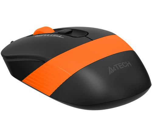 Мышь A4Tech Fstyler FM10S черный/оранжевый оптическая (1600dpi) silent USB (3but) Мышь A4Tech Fstyler FM10S черный/оранжевый оптическая (1600dpi) silent USB (3but)