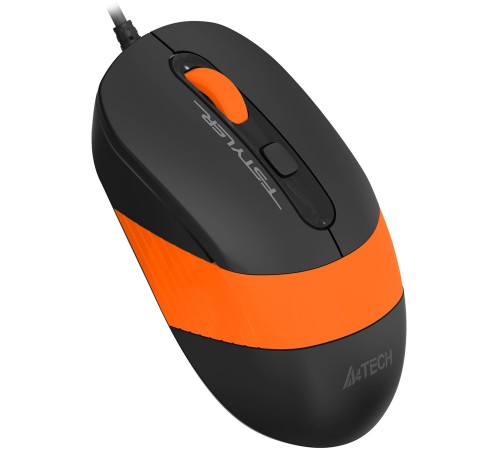 Мышь A4Tech Fstyler FM10S черный/оранжевый оптическая (1600dpi) silent USB (3but) Мышь A4Tech Fstyler FM10S черный/оранжевый оптическая (1600dpi) silent USB (3but)