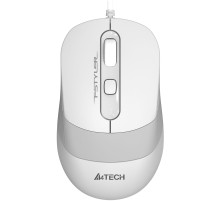 Мышь A4Tech Fstyler FM10S белый/серый оптическая (1600dpi) silent USB (3but)
